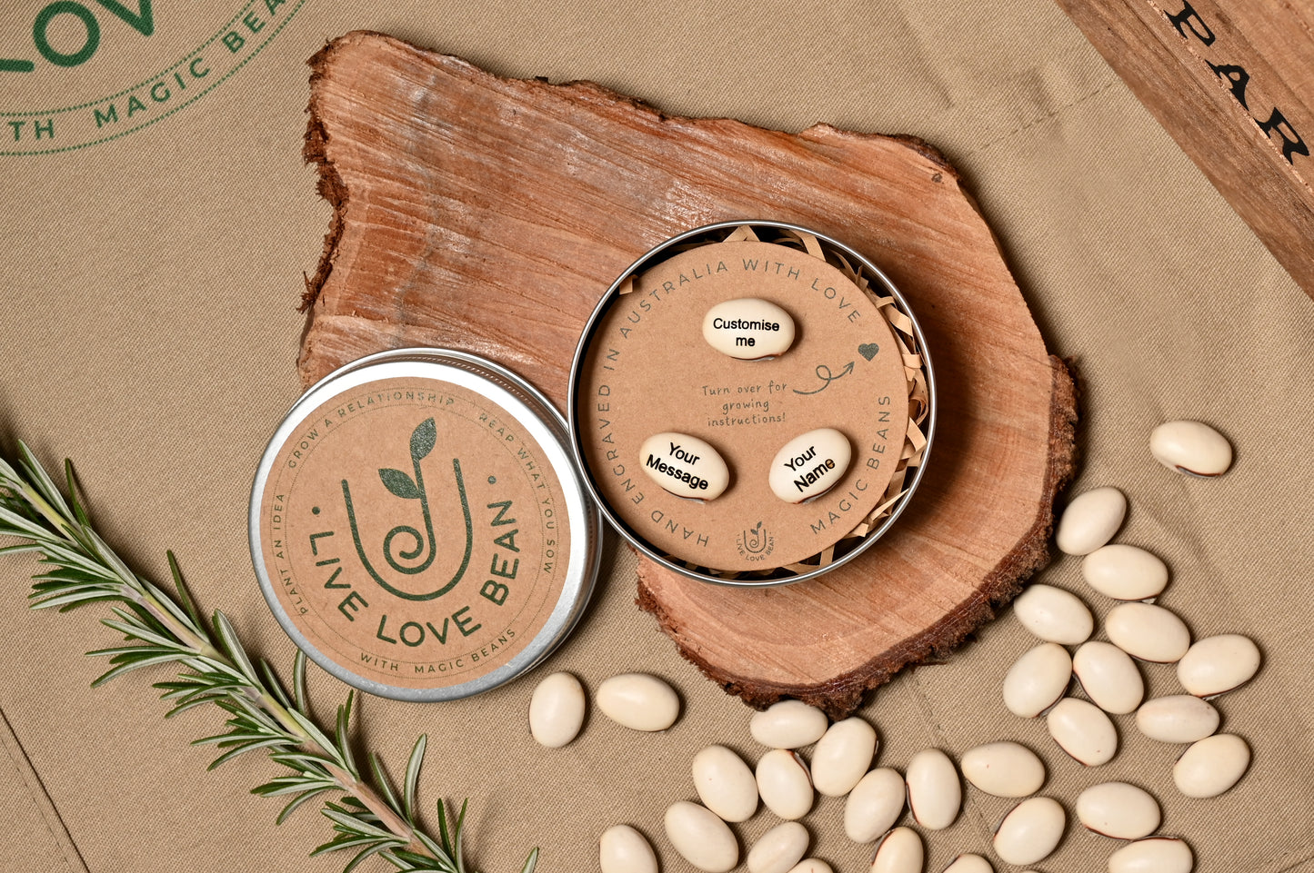 Personalised Magic Bean Set