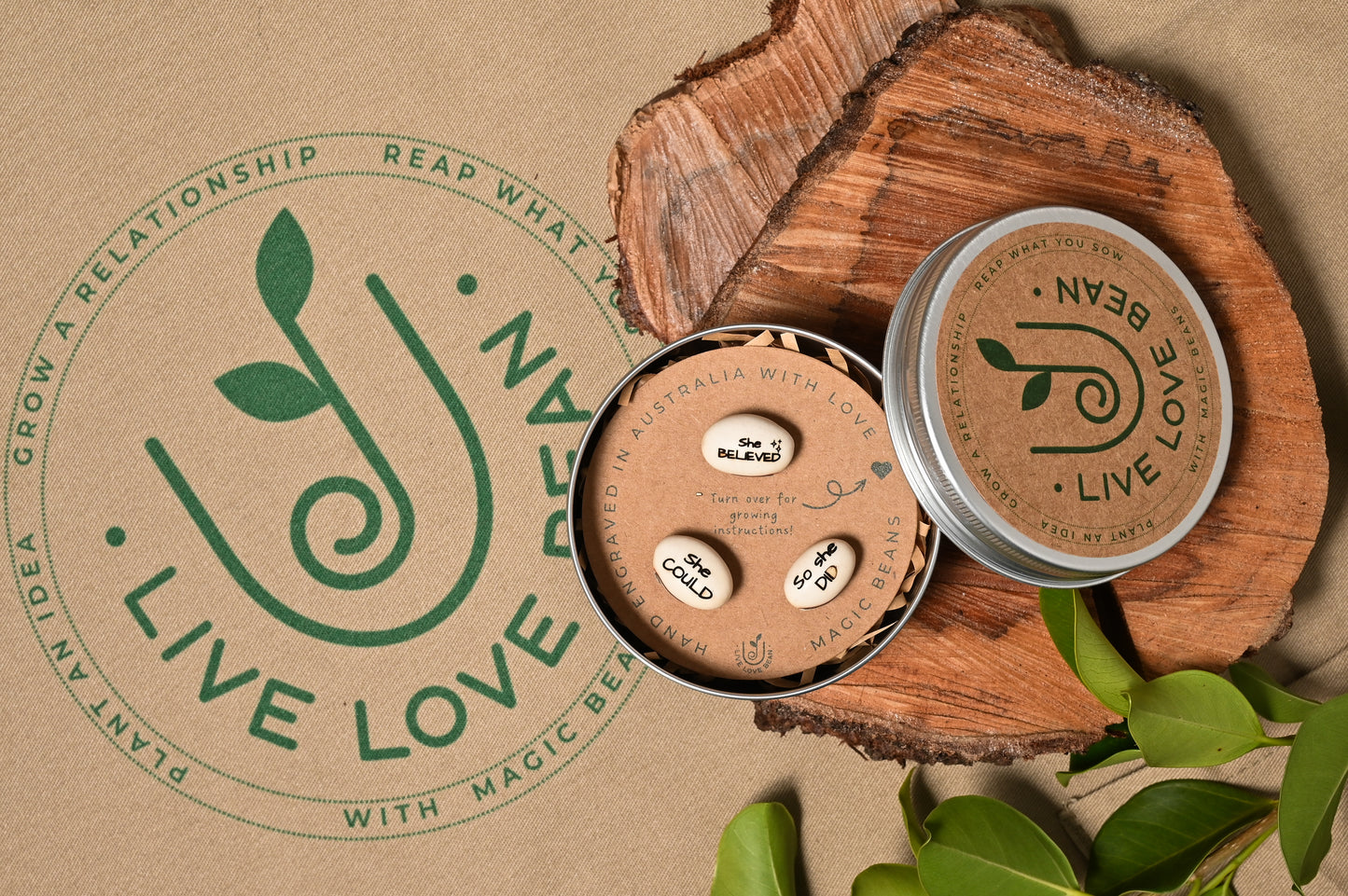 Personalised Magic Bean Set