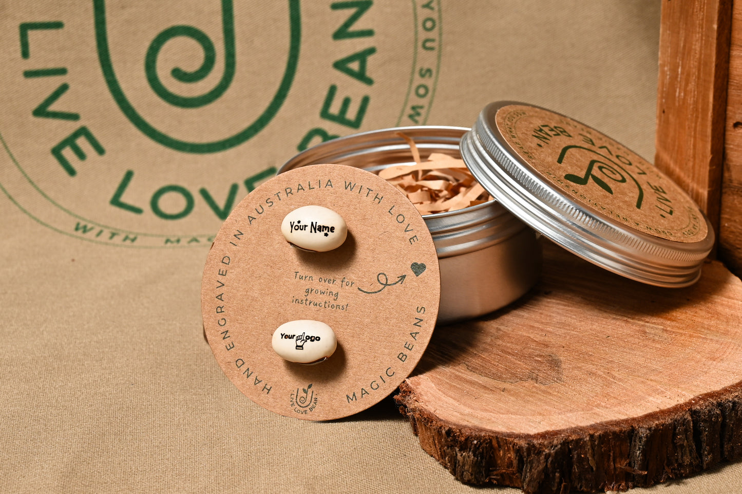 Personalised Magic Bean Set