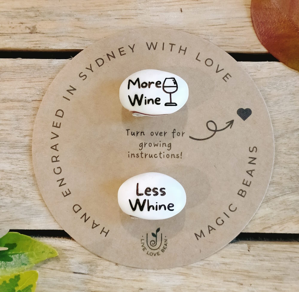 less whine more wine card