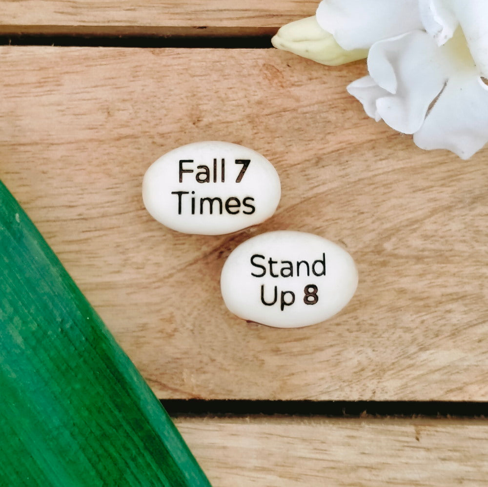 fall seven times stand up eight gift beans