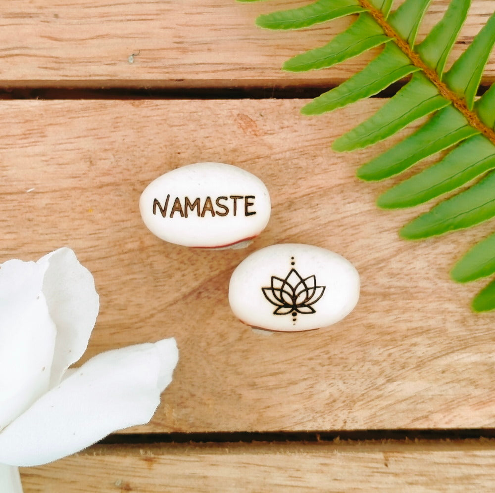 namaste yoga gift with jasmine
